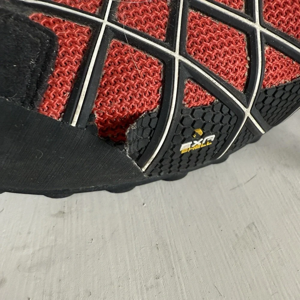 Salewa Gortex Work Shoes Mens 11 Red Black *Small tear on left‎ outer side